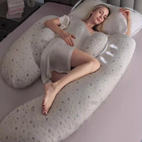 OOTDIN Pregnancy Pillow Waist Protection Side Sleeping Pillow, Belly Support Sleeping Side Sleeping Pillow Pregnancy Pillow