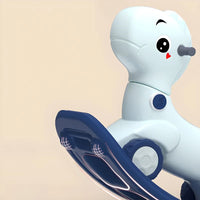 3 in 1 Rocking Horse for Toddlers 1-6 Years, Baby Rocking Horse with Detachable Balance Board