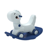 3 in 1 Rocking Horse for Toddlers 1-6 Years, Baby Rocking Horse with Detachable Balance Board