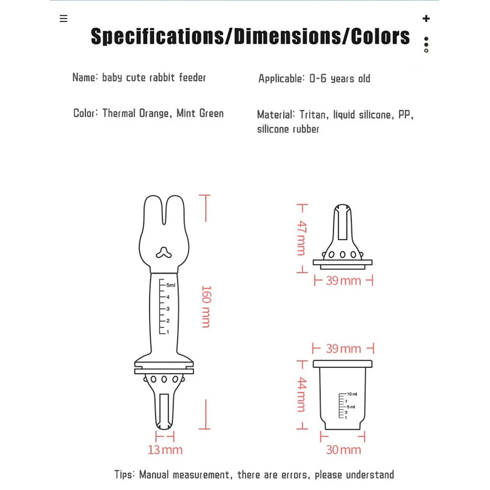Baby Medicine Feeder Liquid Dropper for Infant Newborn