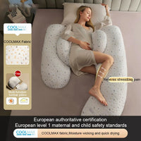 OOTDIN Pregnancy Pillow Waist Protection Side Sleeping Pillow, Belly Support Sleeping Side Sleeping Pillow Pregnancy Pillow