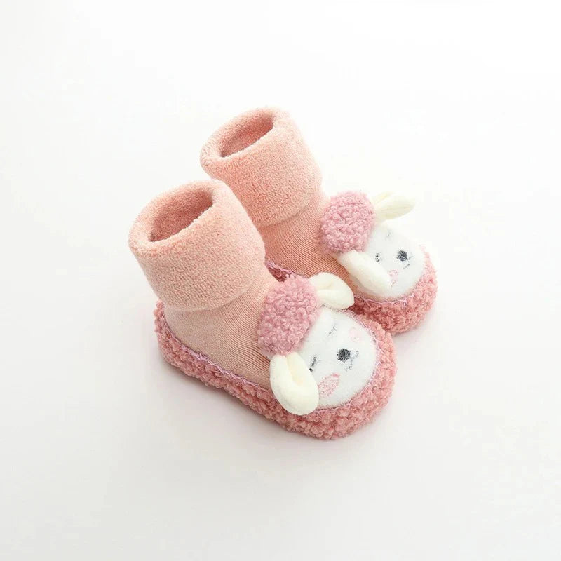 Baby Shoes Plush Cartoon Shoes for Cozy Baby Feet