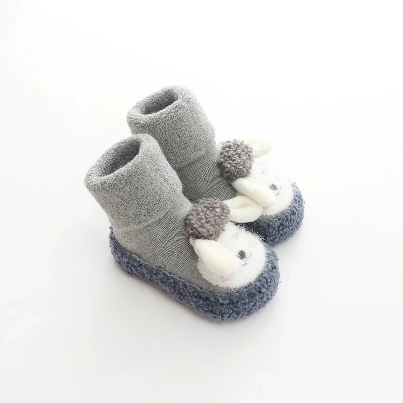Baby Shoes Plush Cartoon Shoes for Cozy Baby Feet