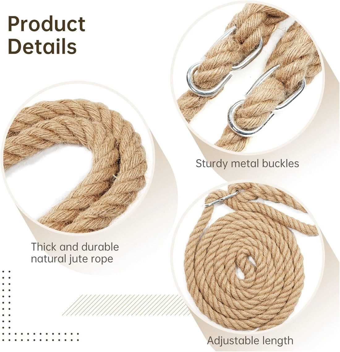 Wooden Tree Swing,500lbs Load Capacity Wooden Swing for Adults & Kids,Adjustable Height,Waterproof Hanging Swing Seat