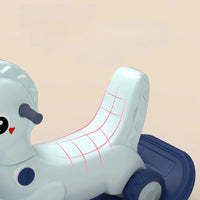 3 in 1 Rocking Horse for Toddlers 1-6 Years, Baby Rocking Horse with Detachable Balance Board
