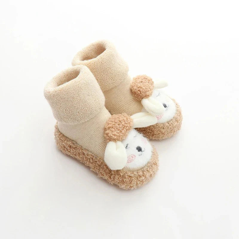 Baby Shoes Plush Cartoon Shoes for Cozy Baby Feet
