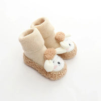 Baby Shoes Plush Cartoon Shoes for Cozy Baby Feet