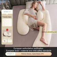 OOTDIN Pregnancy Pillow Waist Protection Side Sleeping Pillow, Belly Support Sleeping Side Sleeping Pillow Pregnancy Pillow
