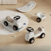 Ride On Push Car for Toddlers, Classic Kids Ride On Car Foot-to-Floor Sliding Car Gray Novelty Rocking Horses, Ride On Toy for Boys Girls 1-72  Months