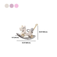 4 in 1 Rocking Horse for Toddlers 1-3 Years Old, Baby Rocking Toy Fun Birthday Gift for 1+ Kids, Ride on Toy