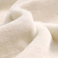 Baby Rocking Horse Wooden, Plush Stuffed Rocking Animals , Kid Ride on Toys for 1-3 Years Old, Rabbit Rocking Horse for Girl&Boy, Toddler/Infant Rocker for Nursery, Kid Riding Toys