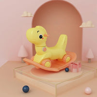 3 in 1 Rocking Horse for Toddlers 1-6 Years, Baby Rocking Horse with Detachable Balance Board