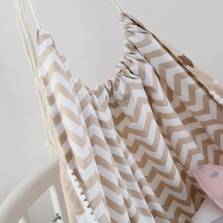 Baby Swing Hammock Kids Girls Bedroom Decoration Indoor Outdoor Babies Hanging Portable Infant Bed