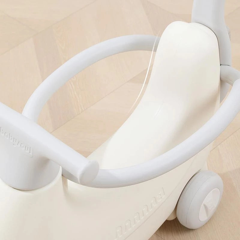 5-in-1 Toddler Rocking Spring Toy Kids Ride-on Push Car with Handle Sliding Walker Trampoline Bouncy Toy Indoor Gym Playset for Infants Preschoolers