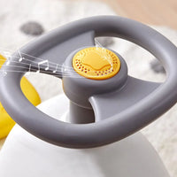 4 in 1 Baby Rocking Horse for Toddlers 1-3 Years,Rocking Horse with Detachable Balance Board and 4 Smooth Wheels