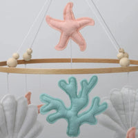 Underwater Theme Sea Animals Nursery Crib Mobile - Perfect for a Mermaid-Themed Nursery