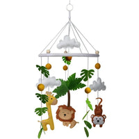 Luxury Felt Baby Mobile - Jungle Safari Nursery Mobiles