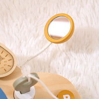 Montessori Wooden Steering Wheel Toy - Car Console Busy Board for Toddlers | Sensory Early Education Gift