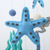 Under The Sea Felt Baby Mobile - Ocean Turtles & Ray