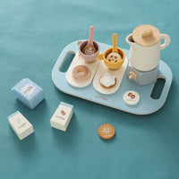 Baby Wooden Coffee & Afternoon Tea Set Toy | 18pcs Set