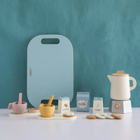 Baby Wooden Coffee & Afternoon Tea Set Toy | 18pcs Set