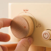 Wooden Toddler Play Coffee Machine