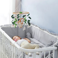 Giraffe Mum & Calf Crib Mobile | Jungle Safari Nursery Decor