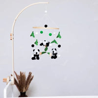 Baby Panda Nursery Mobile - Premium Nursery Decor