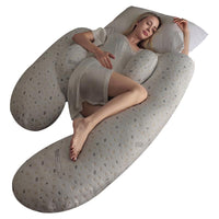 OOTDIN Pregnancy Pillow Waist Protection Side Sleeping Pillow, Belly Support Sleeping Side Sleeping Pillow Pregnancy Pillow