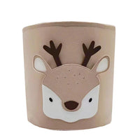 Charming Nordic-Inspired Felt Animal Toy Storage Basket