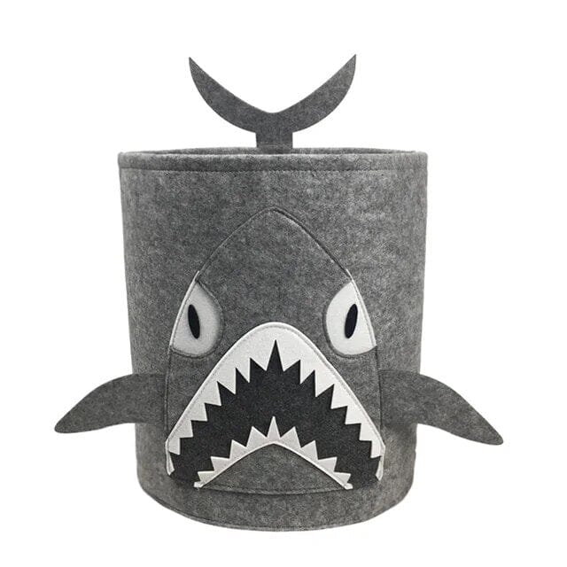 Charming Nordic-Inspired Felt Animal Toy Storage Basket