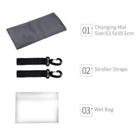 Fun Cartoon Designed Diaper Backpack - Large Capacity and Waterproof