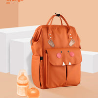 Fun Cartoon Designed Diaper Backpack - Large Capacity and Waterproof