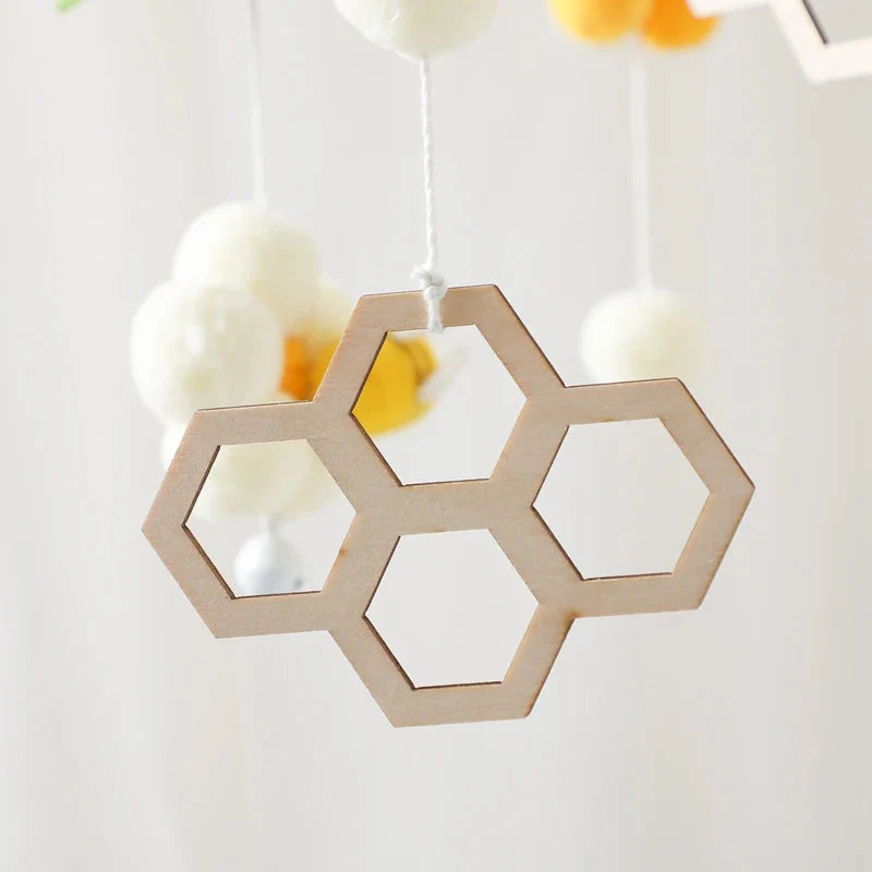 Honeycomb Bee Mobile