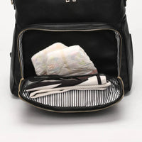 Luxury Vegan Leather Diaper Bag - Multifunctional and Stylish