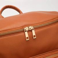 Luxury Vegan Leather Diaper Bag - Multifunctional and Stylish