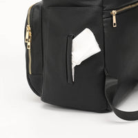 Luxury Vegan Leather Diaper Bag - Multifunctional and Stylish