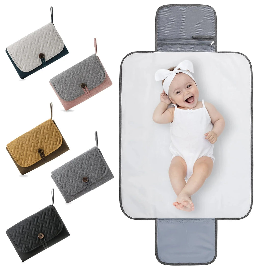 Portable Multifunctional Waterproof Baby Changing Pad