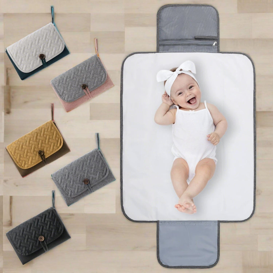 Portable Multifunctional Waterproof Baby Changing Pad