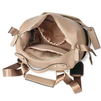 Vegan Leather Nappy Backpack: Style Meets Sustainability