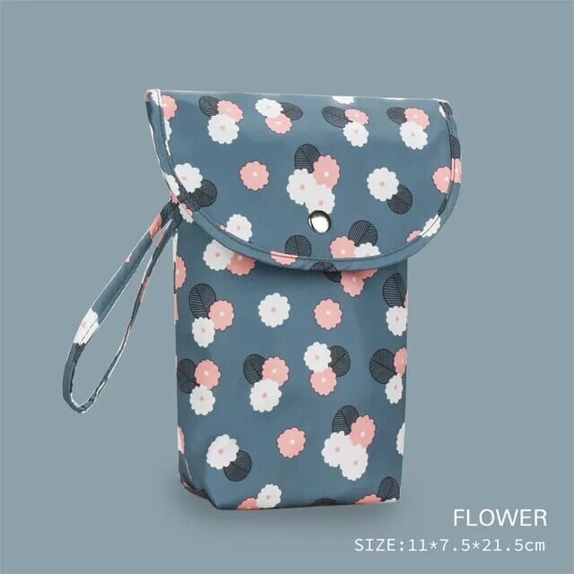 Waterproof Reusable Nappy Bag - Multiple Colours