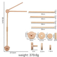 Wooden Cot Arm