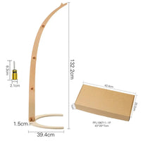 Elegant Wooden Cot Arm for Nursery Mobiles - Floor Stand Design