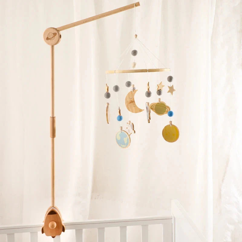 Wooden Cot Arm