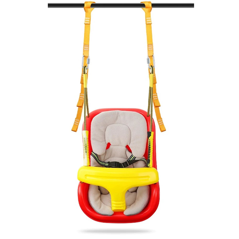 Indoor 2 in 1 Baby Swing Seat -  Red Upgraded