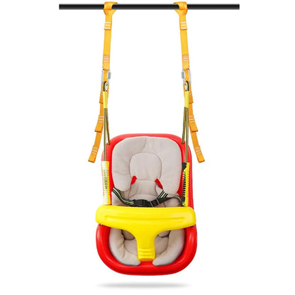 Indoor 2 in 1 Baby Swing Seat -  Red Upgraded