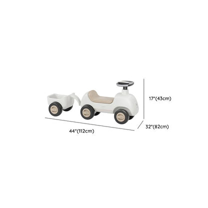 Ride On Push Car for Toddlers, Classic Kids Ride On Car Foot-to-Floor Sliding Car Gray Novelty Rocking Horses, Ride On Toy for Boys Girls 1-72  Months