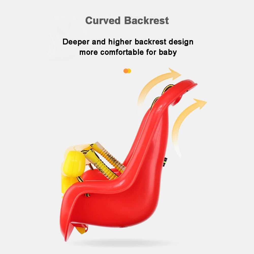 Indoor 2 in 1 Baby Swing Seat -  Red Upgraded