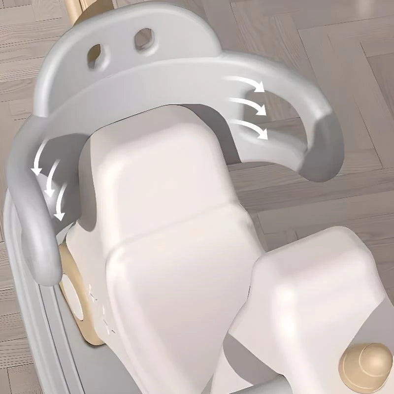 4 in 1 Rocking Horse for Toddlers 1-3 Years Old, Baby Rocking Toy Fun Birthday Gift for 1+ Kids, Ride on Toy