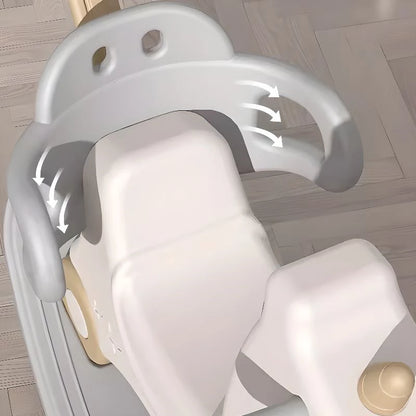 4 in 1 Rocking Horse for Toddlers 1-3 Years Old, Baby Rocking Toy Fun Birthday Gift for 1+ Kids, Ride on Toy